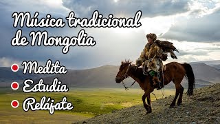 Música tradicional mongólica, canto con la garganta de Mongolia, especial para meditar y relajarse