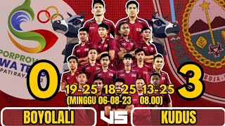 LIVE STREAMING BOYOLALI VS KUDUS (PORPROV BOLA VOLI JATENG 2023)...!!