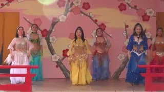 ベリーダンス⑤／春奈あき＆アラビーナ／湯島天神梅まつり 奉納演芸