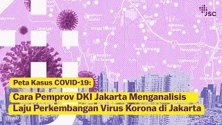 Peta Persebaran COVID-19 di Jakarta