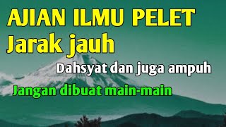 Ajian ilmu pelet jarak jauh 🔵 ampuh dan pasti berhasil