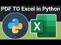Python 3 Tabula and Pandas Script to Extract Tables From PDF and Download it as Excel File