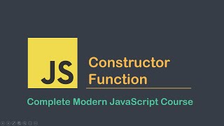 JavaScript Constructor Function