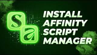 Script Manager for Affinity | Automate Everything in Seconds