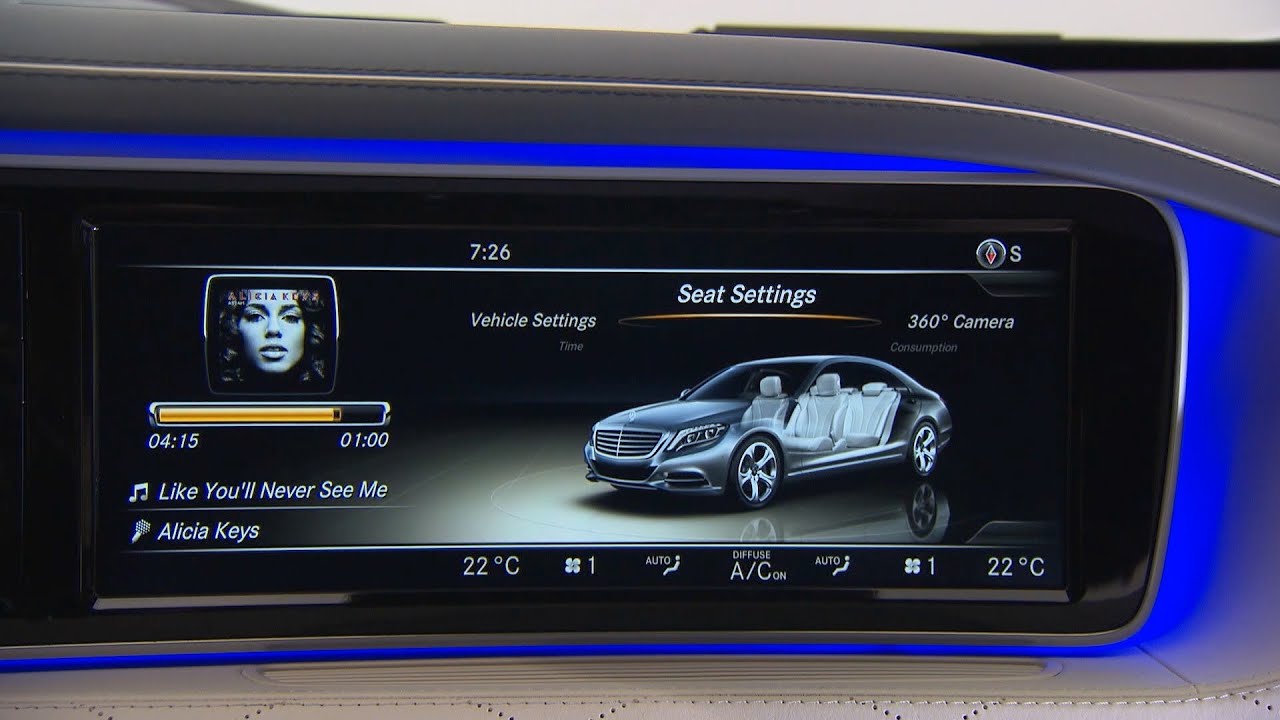 2014 Mercedes S Class Comand Online Youtube
