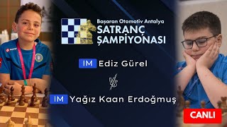 IM Ediz Gürel vs IM Yağız Kaan Erdoğmuş | Başaran Otomotiv Antalya Satranç Şampiyonası