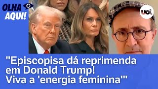 Reinaldo: Episcopisa dá reprimenda em Trump, que caça imigrantes e solta supremacistas nos EUA