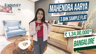 Mahendra Aarya Electronic City | 3 Bhk Sample Flat Tour | Mahendra Homes Bangalore