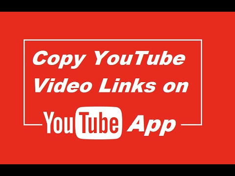 Find and copy video link on youtube app (android / iphone) - Quick Tips Find and copy video link on youtube app (android / iphone) - Quick Tips