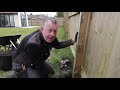 how to fix leaning fence posts