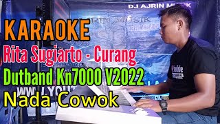 Rita Sugiarto - Curang | Dutband Kn7000 [Karaoke] Nada Pria