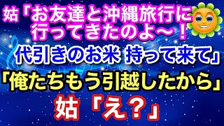 【スカッとする話】嫁と義姉をATM扱いする姑に我慢の限界！人の金で旅行中の義母に「もう引っ越したから」と伝えた時の反応がwww【スカッとハレバレ】