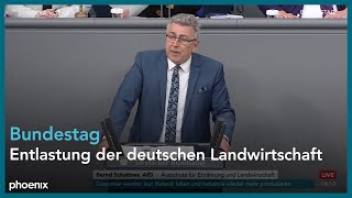 Bundestagsdebatte zur Entlastung der deutschen Landwirtschaft am 22.02.24