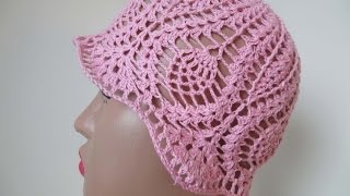 Панамка для девочки Часть 1 Panama for girls Crochet  Part 1