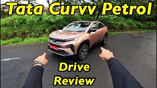 Tata Curvv 1.2L Petrol Manual ⚙️ First Drive Review @Aayushssm