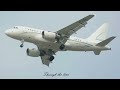 special arrival of airbus a318 112 and uae lockheed c 130 hercules through the lens