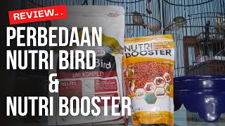 Perbedaan voer nutribird dan voer nutri booster