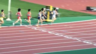 2015年度兵庫リレーカーニバル 男子ｱｼｯｸｽﾁｬﾚﾝｼﾞ10000m2組目