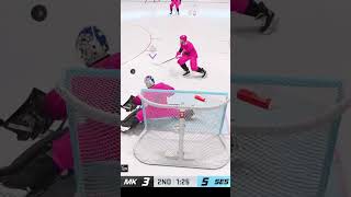 1v1 me bro I DARE YA 💪🔥 #nhl23 #hockey #goalie #1v1 #shortvideo #youtubechannel #unstoppable