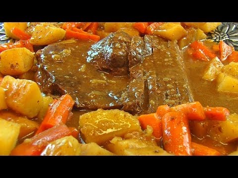 Betty's Slow Cooker Sirloin Beef Roast with Vegetables Betty's Slow Cooker Sirloin Beef Roast with Vegetables
