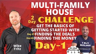 How to get started investing in Multi Family real estate-finding the deals