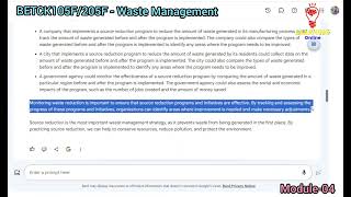 37 source Reduction How do we monitor waste Reduction