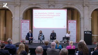 Demokratie Forum 2024: Im Wahljahr 2024 – was hält unsere Demokratie noch zusammen?