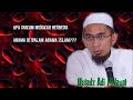 HUKUM MENIKAH BEDA AGAMA??? //Ustadz Adi Hidayat