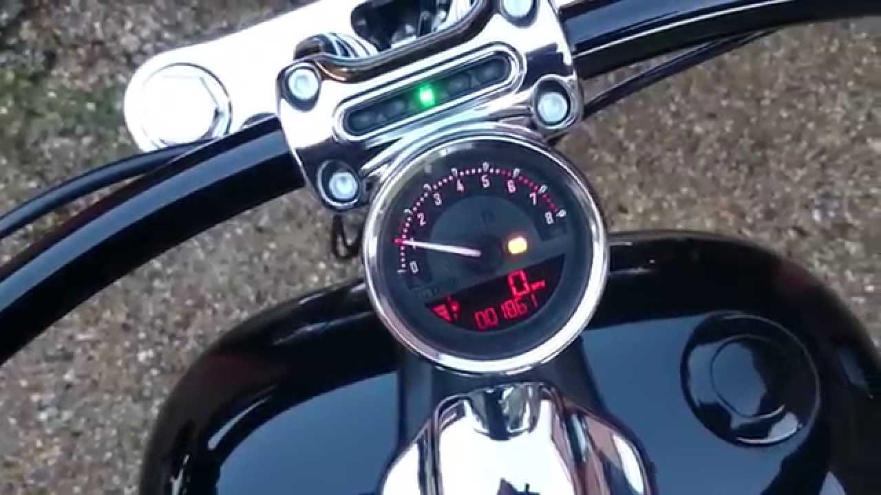 Harley Davidson Breakout Digital Speedometer At Douglas Reddin Blog