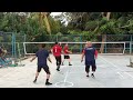 hiburan sore.VETERAN takraw kampung