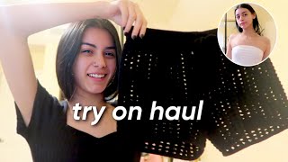 summer clothes try on haul