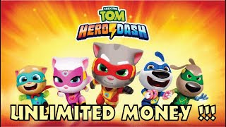 Talking Tom Hero Dash Gameplay HD l Unlimited Money !!!