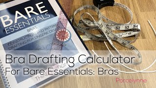 Online Bra Drafting Calculator for Drafting with Bare Essentials: Bras