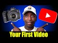 How To Make Your FIRST YouTube Video (2024 Beginners Guide)