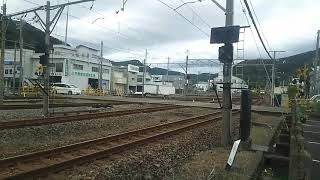 185系200番台OM09伊豆急下田駅構内転線移動