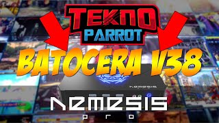 Teknoparrot Games in Batocera V38 - V39 Beta with Nemesis Pro | 4k 60 FPS | Part 1