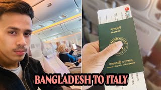 Bangladesh To Italy 🇧🇩🇮🇹 || Travel Vlog || Rakibul Hasan