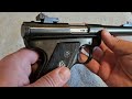 ruger mk 1 bull barrel 22lr target pistol