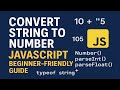 How to Convert String into Number in JavaScript — (4 Easy Methods) 🚀