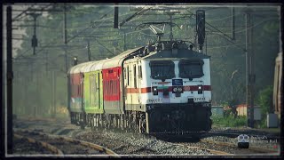 130 KMPH TRAIL SPECIAL TRAIN In Sealdah Lalgola Section of EASTERN RAILWAYS