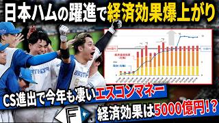 【日本ハム×エスコンによる経済効果が今年も凄すぎる件】ファイターズの大躍進によって2年目のジンクスを打ち破ったエスコンフィールド。【北海道の景気回復】