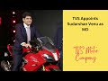 Managing Director of TVS Motors: Sudarshan Venu's Vision for the Future of the Company