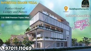 New Year Best Deal with New House at the Best Investor Price 🤝 || Gundlapochampally || Hyderabad