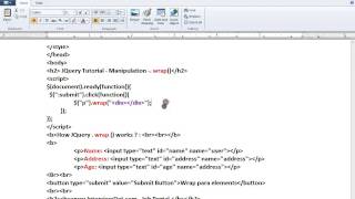 WRAP METHOD IN JQUERY DEMO