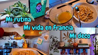 así va la deco de mi piso acogedor | rutina de sábado + ideas decorativas | mi vida en Francia 🇨🇵