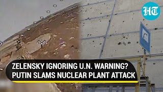 Third Day Of Drone Attacks On Zaporizhzhia Nuclear Plant; Russia Accuses Ukraine; UN Body Calls Meet