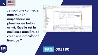 [EN] FAQ 005180 | Je souhaite connecter mon mur en maçonnerie au plancher en béton armé. Quelle e...