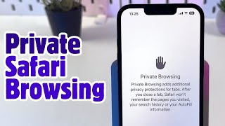iPhone 16e Safari Tutorial - Enable or Disable Private Browsing