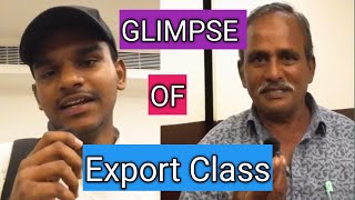 Glimpse Of Export class