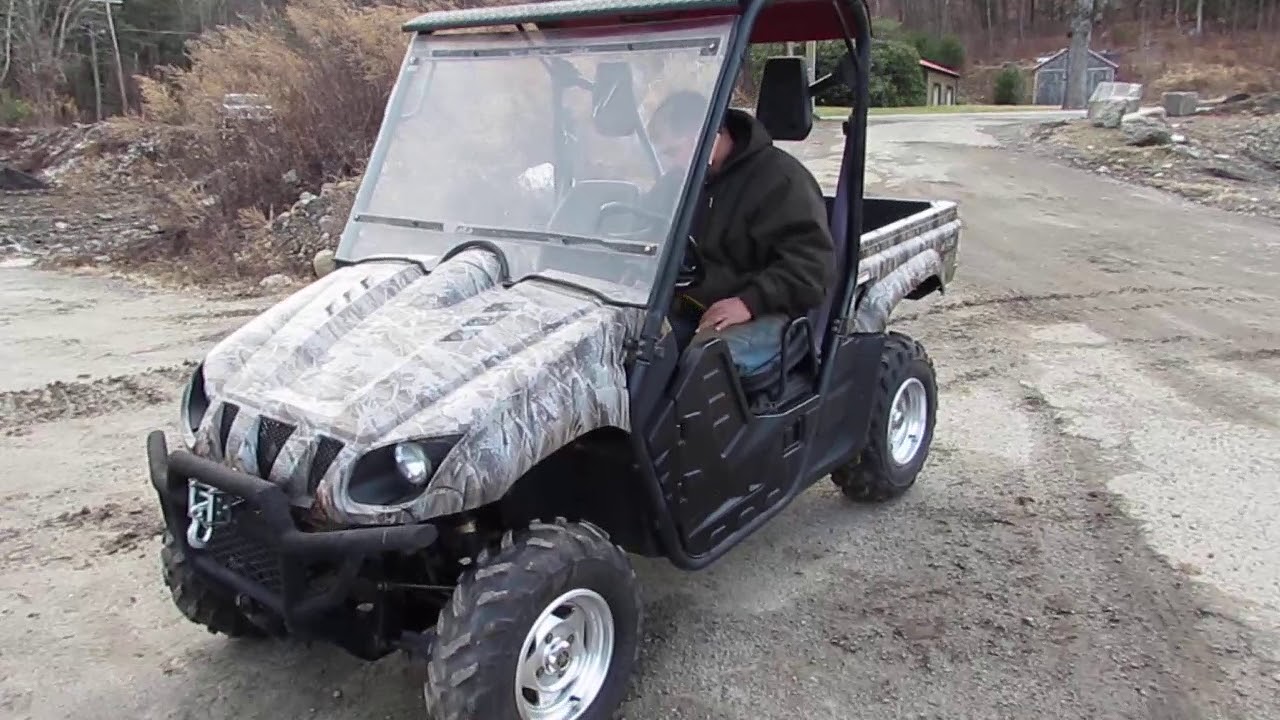 FOR SALE 2005 YAMAHA RHINO 4X4 SIDE BY SIDE $5,395 - YouTube